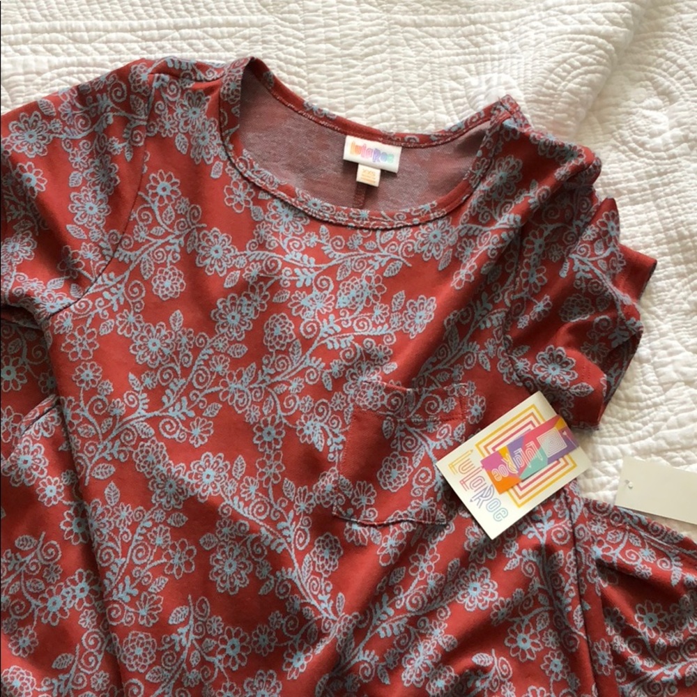 NWT floral XXS Lularoe Carly